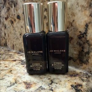 Jo Malone Cypress & Grapevine Cologne Intense — Dark Brown with Gold Cap